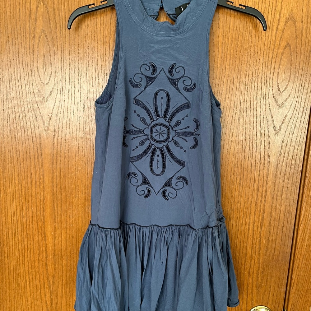 Women’s Lulus Pretty Blue Mini Dress